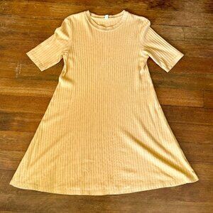 Yellow Uniqlo Dress